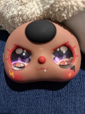 Baby Three Custom Tan Face 400% Bunny Background
